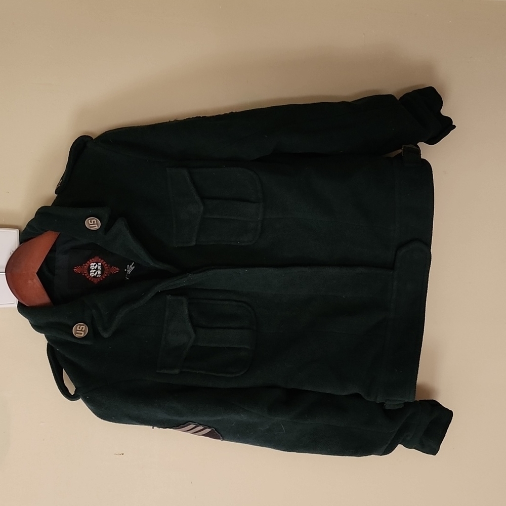 BB Dakota Waist Military Inspired Jacket Size Medium